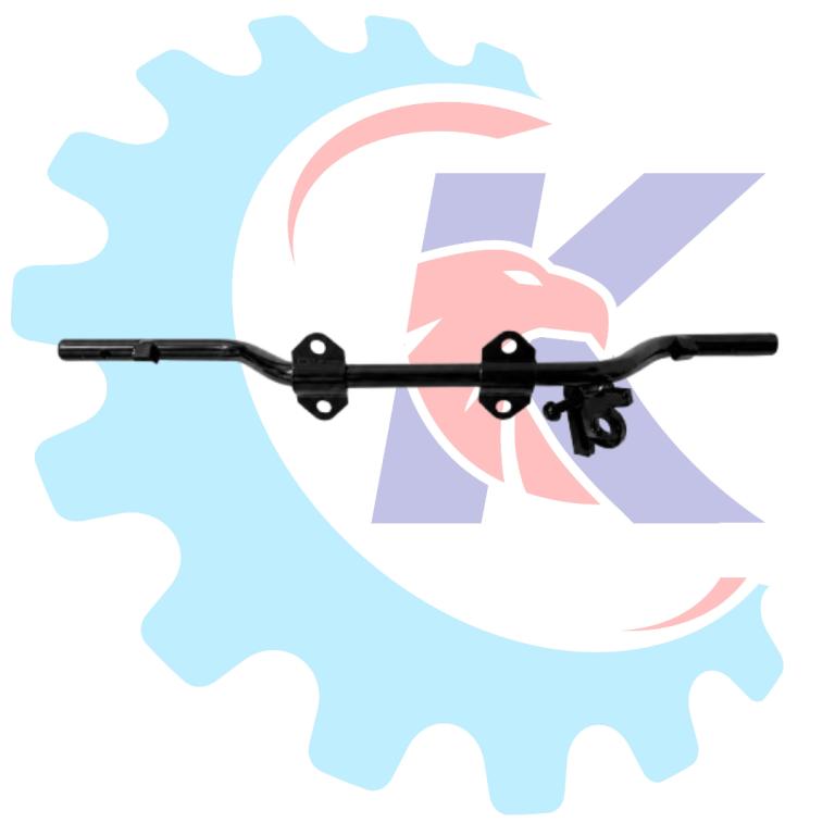 ESTRIBO CENTRAL TITAN 125 99-04 FAN 125 04-08/TITAN 150/ TITAN 160  PRETO SEM/PROTETOR RPG