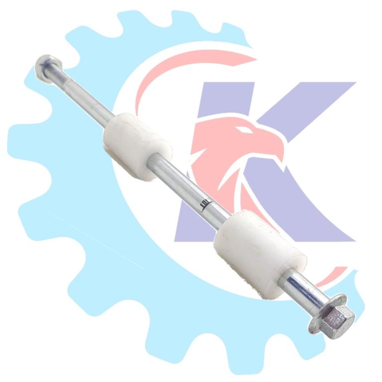 EIXO BALANCA BIZ 100 98-05/SUPER 100 08-15 COMPLETO C/ BUCHA EMBUS