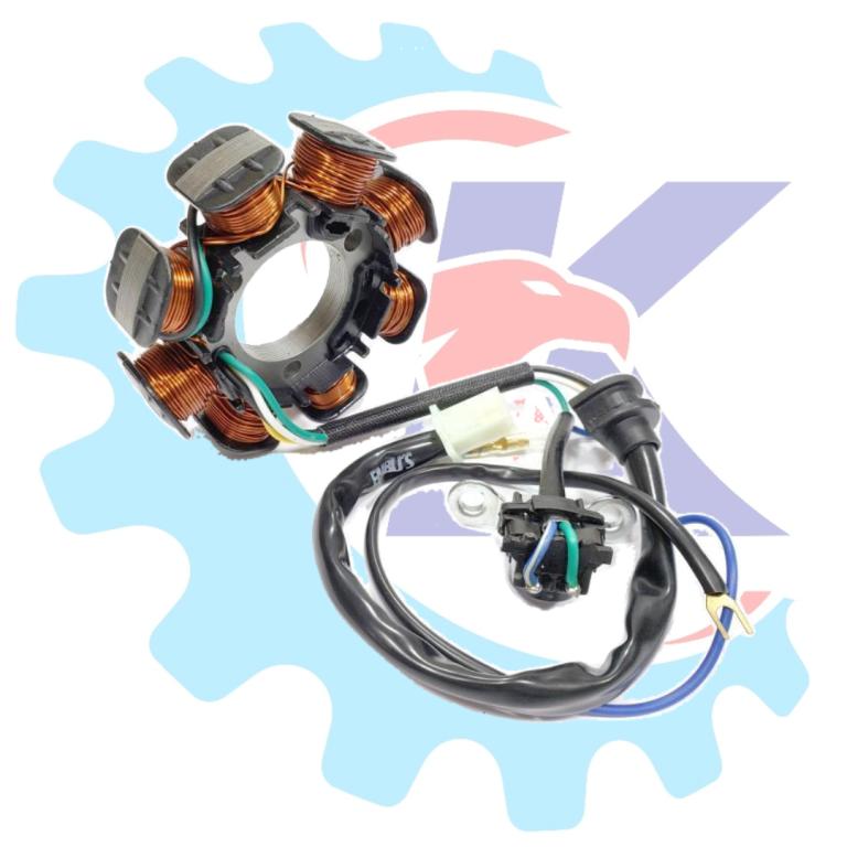 ESTATOR MAGNETO YBR 06-08/XTZ 125 06-12/FACTOR 125 09-10 EMBUS