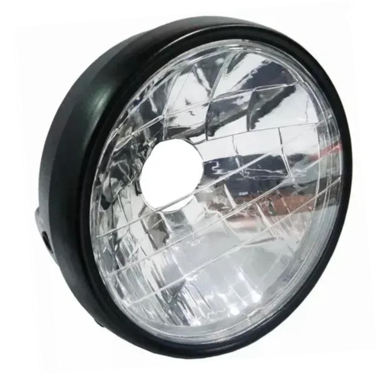 FAROL COMPL TITAN 150 04/08 FAN 150 2010 KS/ES/ESD PRETO SEM/LAMP PROJECAO