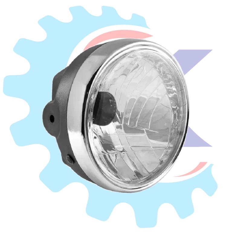 FAROL COMP TITAN/FAN 150 04-08 S/LAMP CROMADO PROJECAO