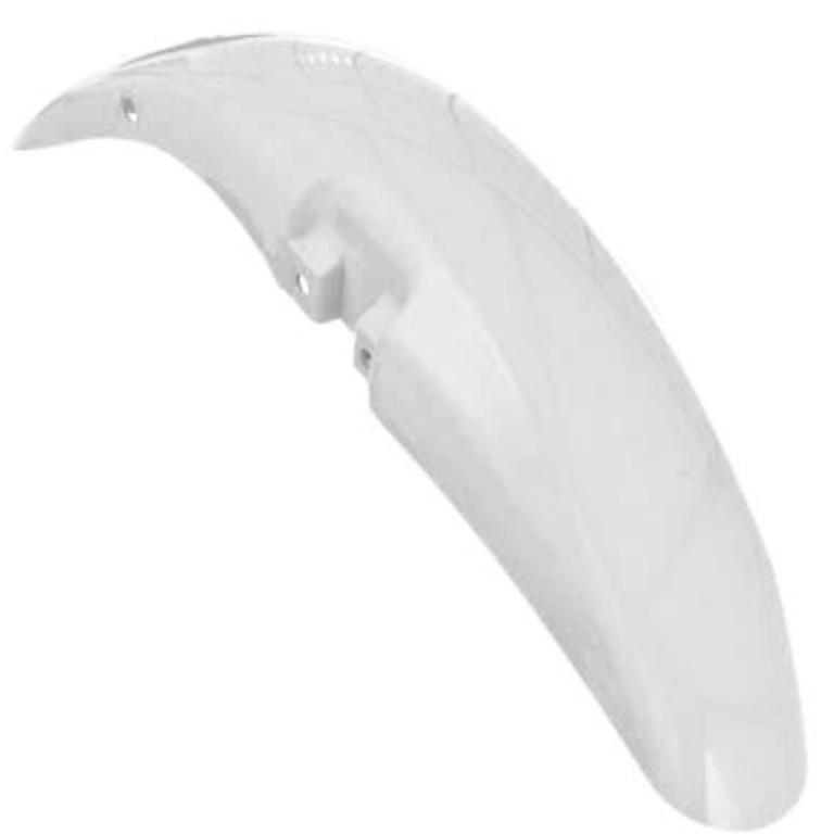 PARALAMA DIANT TITAN/FAN 125 2000 KS/ES BRANCO INJ PROJECAO