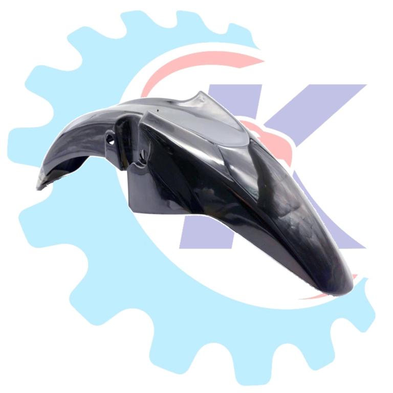 PARALAMA DIANTEIRO TITAN/FAN 150-160 14-24 PRETO INJETADO EMBUS