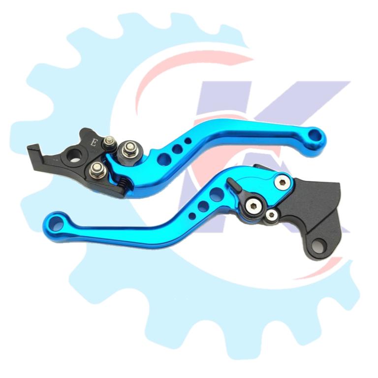 MANETE ANODIZADO REG. NXR-150/XRE-300/ FALCON/TORNADO AZUL EMBUS