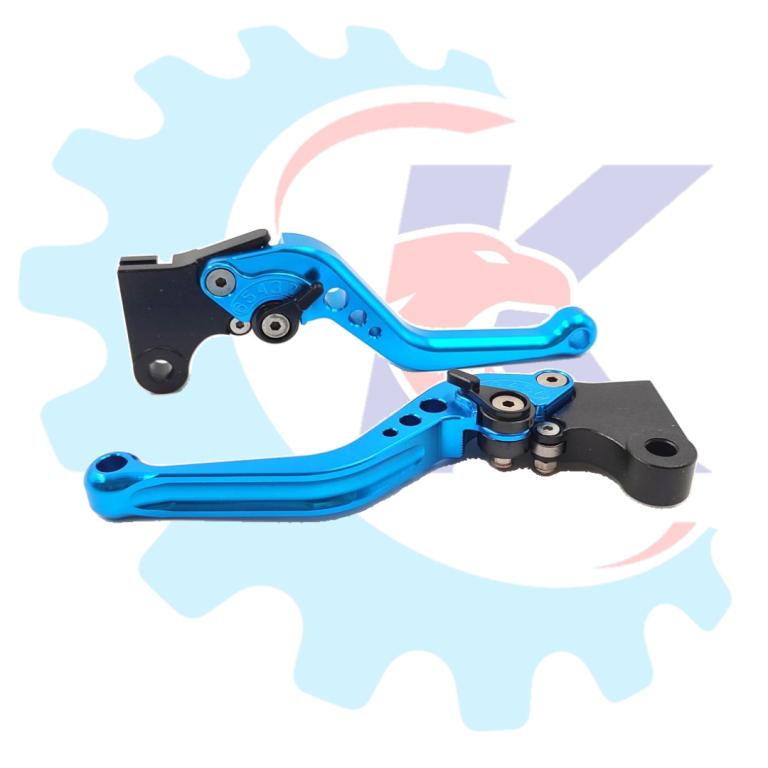 MANETE ALUMINIO REGULAGEM CG/KS/KSE/FAN/TITAN-150K S AZUL EMBUS