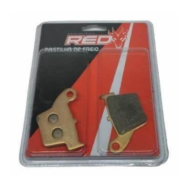 PASTILHA TRAS CR 125/250 02- CRF 150/250/450R/450RX/250X/450X SINTERIZADA RED DRAGON