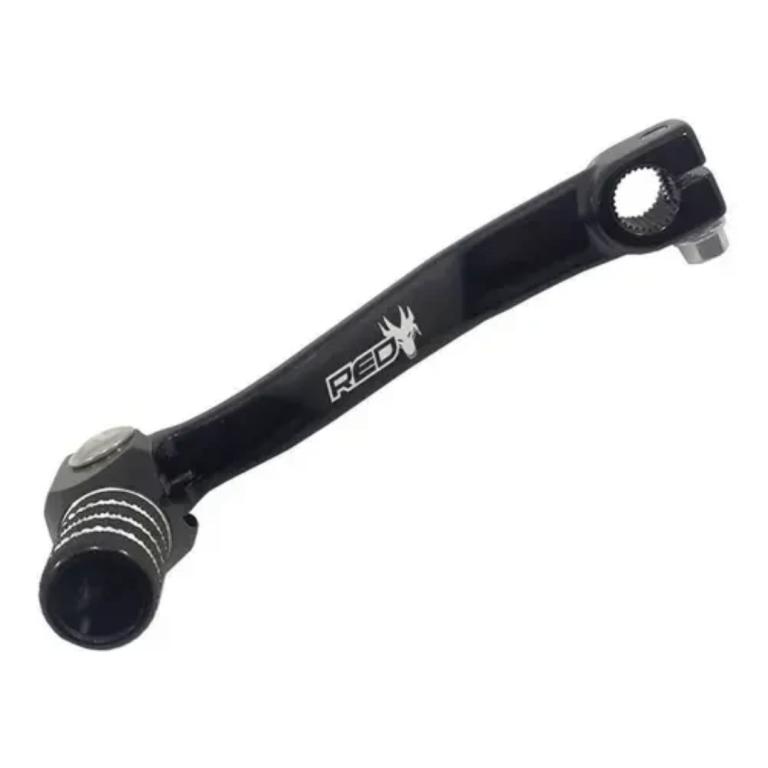 PEDAL CAMBIO XTZ 250 LANDER 07- PRETO ALUMINIO RED DRAGON