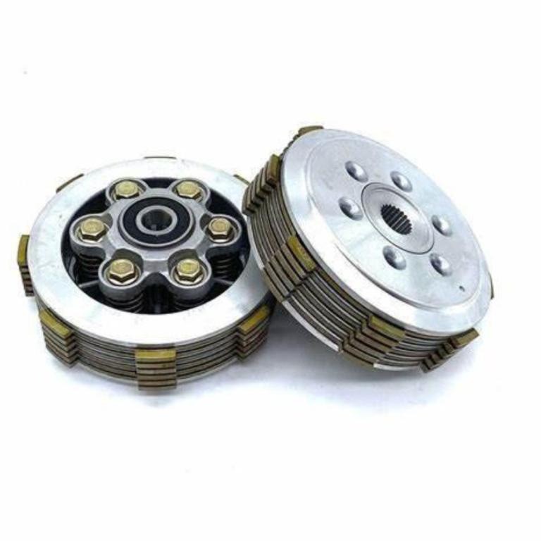 EMBREAGEM COMPLETA TITAN 08 NXR 125 03-05 COMPETICAO (6.DISCOS) RED DRAGON