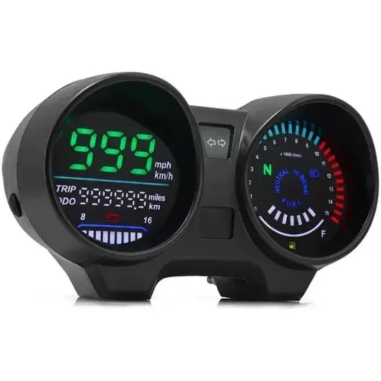 PAINEL COMPLETO TITAN 150 KS/ES/ESD 04/08 FAN 150 09/10 DIGITAL LED R1