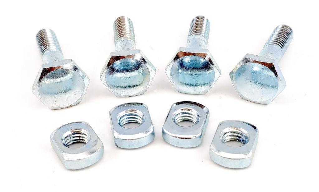 PARAF E PORCA COROA (KIT 4PECAS) YBR 125 00-08/FACTOR 125 09-14 EMBUS