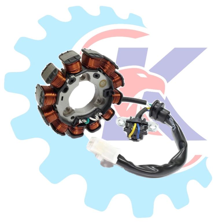 ESTATOR MAGNETO TITAN 150/FAN 150 MIX 09-10/NXR 150 09-10 INJECAO ELETRONICAO EMBUS