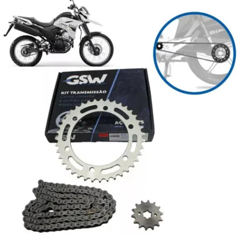 KIT TRANS XTZ 250 LANDER / TENERE 250 520H 1045 (CORR GROSSA) GSW