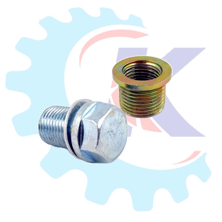 PARAF BUJAO OLEO C/ANEL 14mm TITAN/FAN 125-160 04/18 NXR 125-160 06/18 BIZ 100-110i-125 C/ROSCA EMBUS