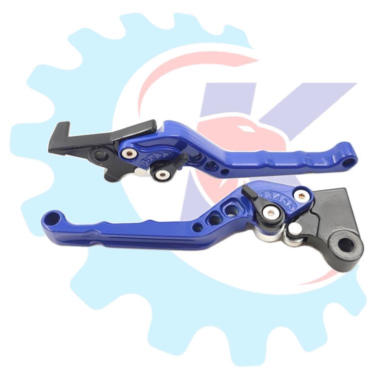 MANETE ALUMINIO C/REG TITAN-ES/150ESD FR.DISCO AZUL EMBUS