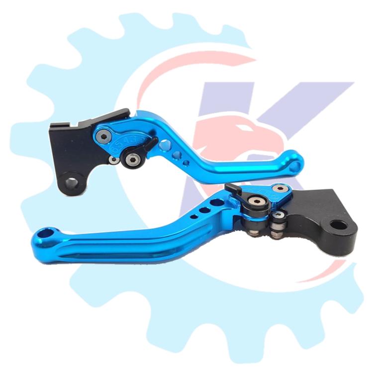 MANETE ANODIZADO REG. TITAN-99/KS/FAN/TITAN-150 KS LONA AZUL EMBUS
