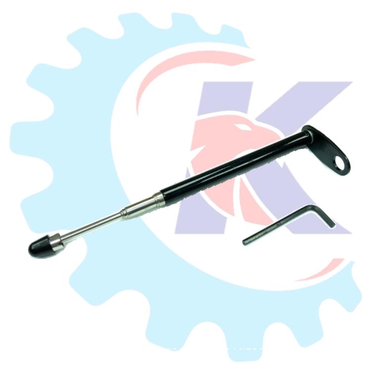 ANTENA CORTA PIPA 7 ESTAGIO P/RETROVISOR ALUMINIO PRETO UNIVERSAL EMBUS