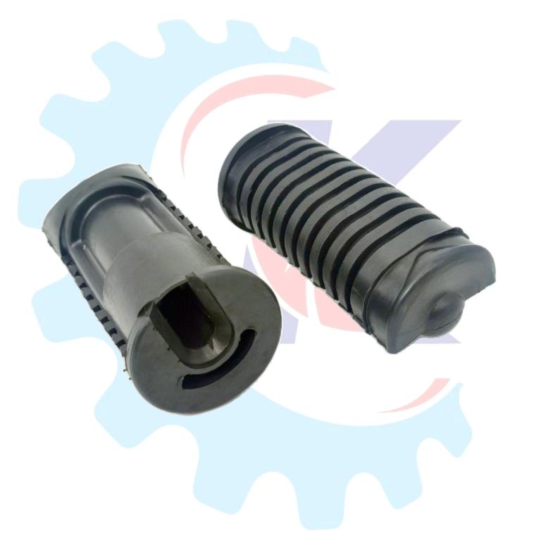 BORRACHA ESTRIBO DIANTEIRO BIZ 100 98-05/BIZ 125 06-15/DREAM 105 93-98/POP 100 07-15 ''U1º''