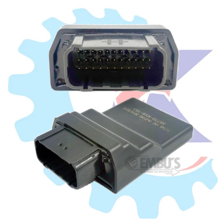 CDI (MODULO DE INJECAO) TITAN 150 11 SOMENTE EDICAO ESPECIAL/TITAN 150 12-13/TITAN 150 14 ESD (38770-KVS-751) EMBUS
