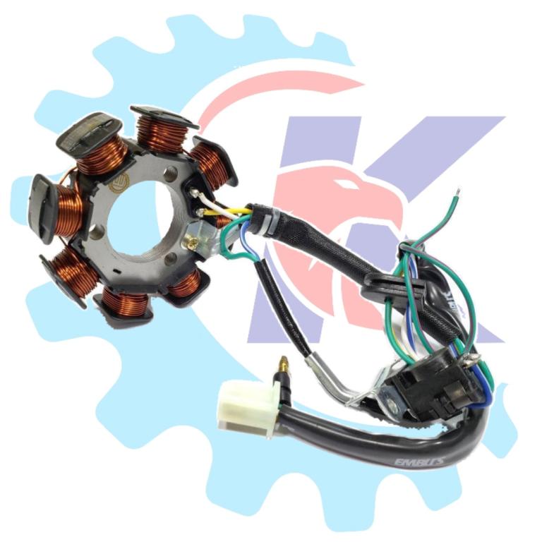 ESTATOR MAGNETO TITAN KS/ES/FAN 125 02-08 EMBUS