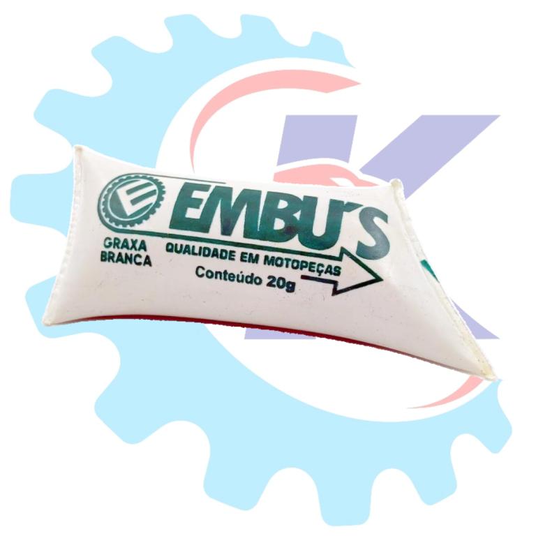 GRAXA 20G BRANCA LUBRIFICANTE EMBUS