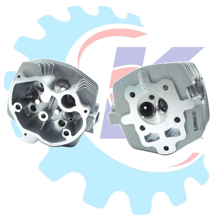 CABECOTE MOTOR TITAN 125KS/ES 02-04 C/GUIAS VALVULA EMBUS