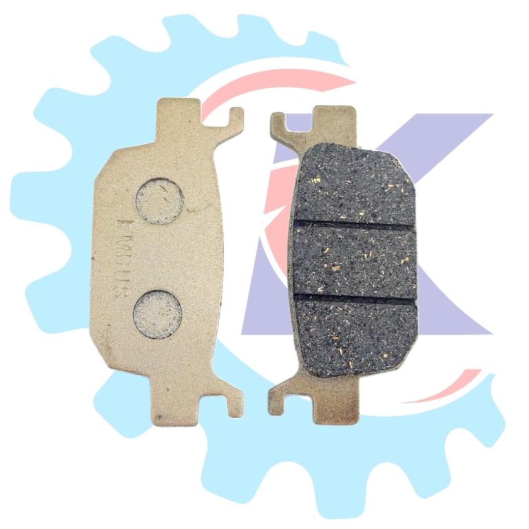 PASTILHA FREIO TRAS SCOOTER HONDA SH 150i/SH 300i 17-22/PCX 150A 19-23/PCX 160A 23-24/ADV 150 22-24 EMBUS