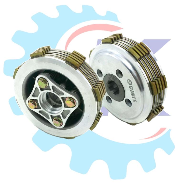 EMBREAGEM COMPL TITAN 125KS/ES/FAN 00-08/NXR 125 03-05/CBX/NX/XR 200 94-02/XLR 125 97-02 EMBUS