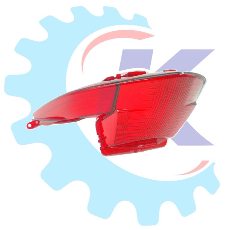 LENTE LANTERNA TRASEIRA BIZ 125 11-17/BIZ 100 13-16 VERMELHA EMBUS
