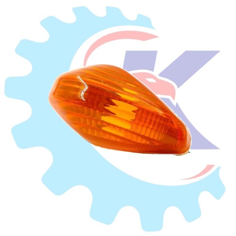 LENTE PISCA DD/TE TITAN 125/150 14/NXR 14/CB 500F AMARELA EMBUS