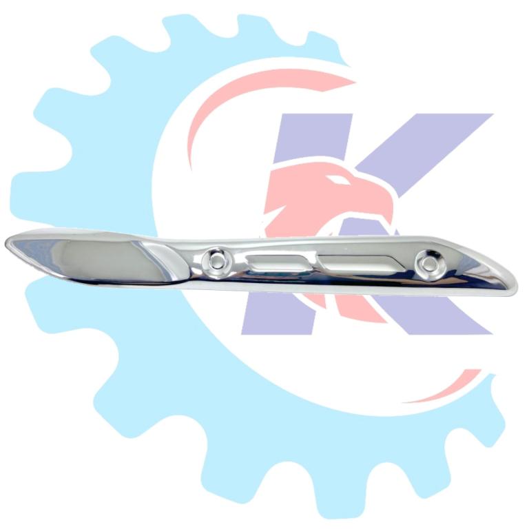 PROTETOR ESCAPE (LATINHA) POP 100 07-15/POP 110I 16-23/BIZ 100 12-15/BIZ 110I 16-17 CROMADO EMBUS