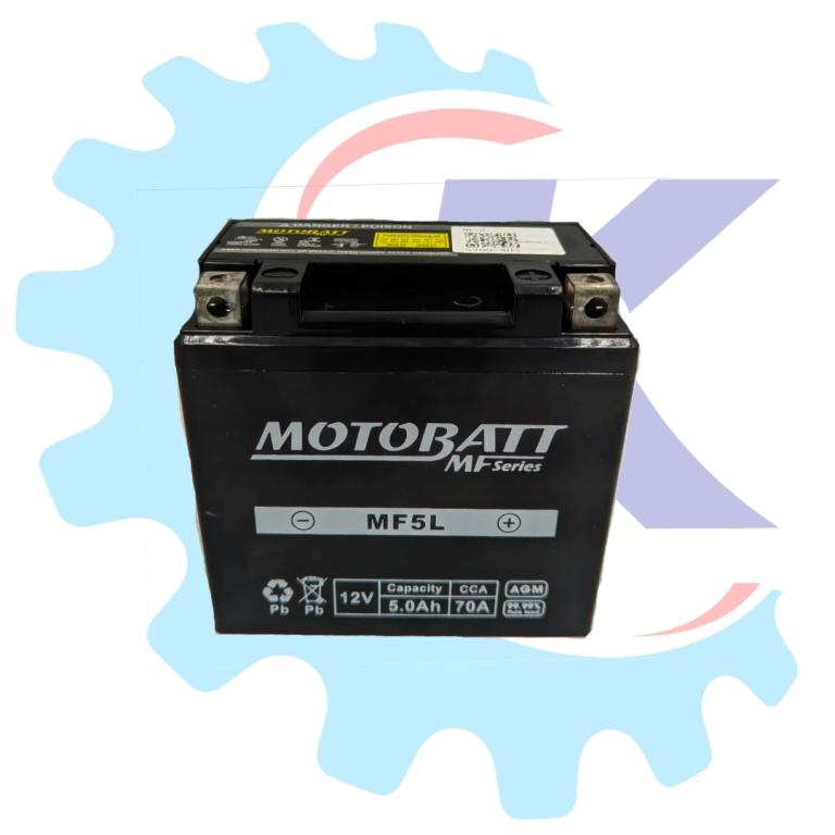 BATERIA MOTOBATT AGM 5.0AH MF5L