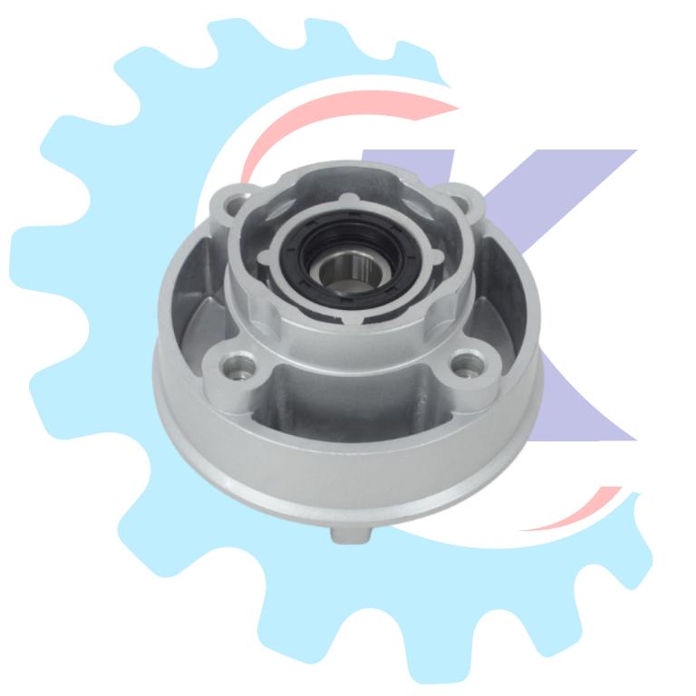 FLANGE COROA C/ ROLAMENTO E RETENTOR BIZ 100 13-15 BIZ 110 16-23/BIZ 125 11- SMART FOX