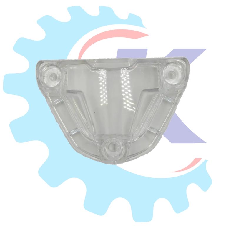 TAMPA TRANSPARENTE COMANDO MOTOR CRISTAL TITAN 160/FAN 160/NXR 160/XRE 190 RR RACING