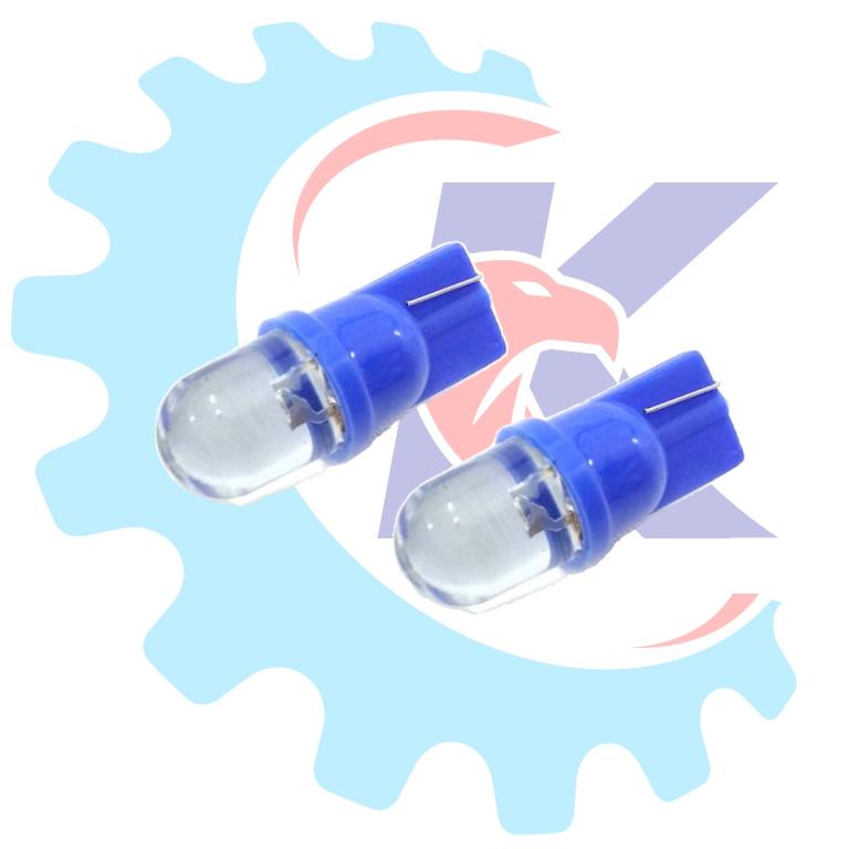 LAMPADA PAINEL ESMAGADA 12V LED AZUL EMBUS