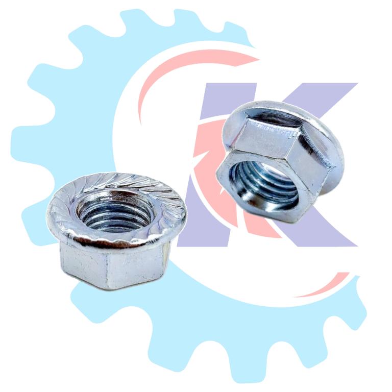 PORCA SEXT FLANGEADA EMB C/20 ZN M 10X1,25 MOTOK