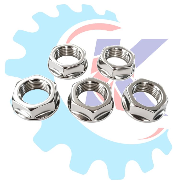 PORCA EIXO PEDAL PARTIDA EMB C/5 YBR 125 00-08/XTZ 125 03-16/FACTOR 125 09-16 MOTOK