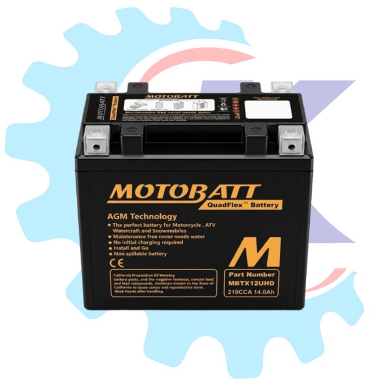 BATERIA MOTOBATT AGM MBTX12U-HD
