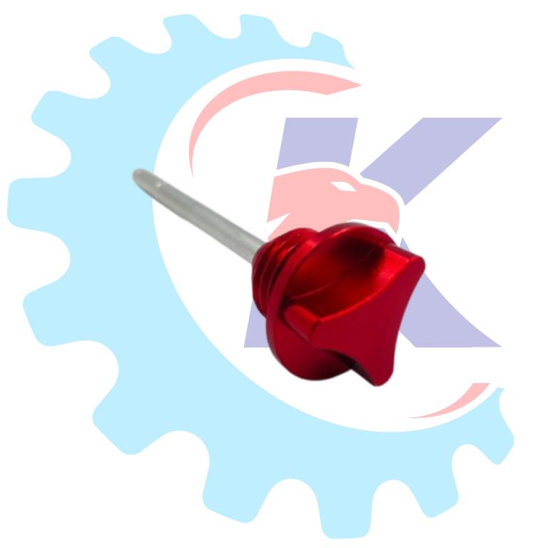 VARETA OLEO VERMELHO ALUMINIO ESTRELA GRANDE TITAN/FAN RR RACING