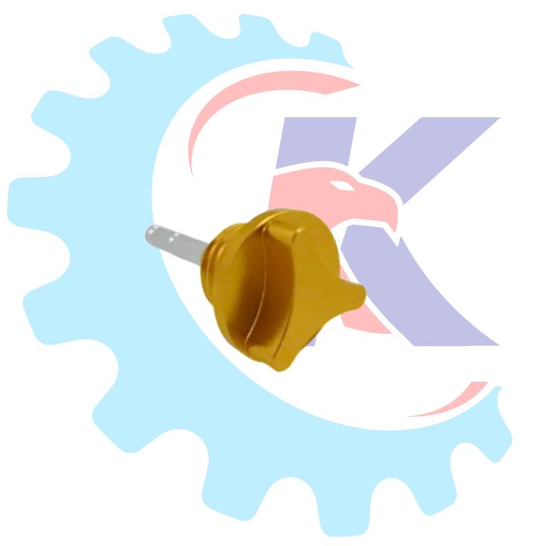 VARETA OLEO DOURADO ALUMINIO ESTRELA PEQUENA TITAN/FAN RR RACING