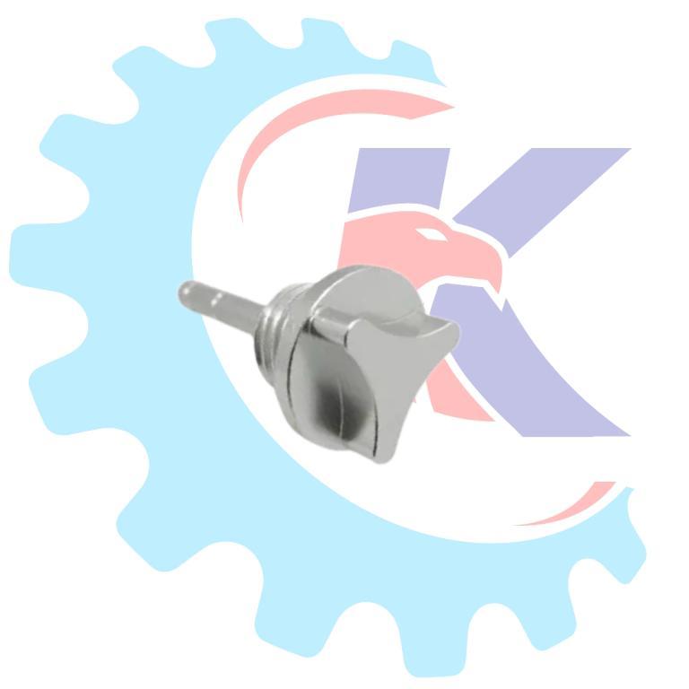 VARETA OLEO PRATA ALUMINIO ESTRELA PEQUENA TITAN/FAN RR RACING