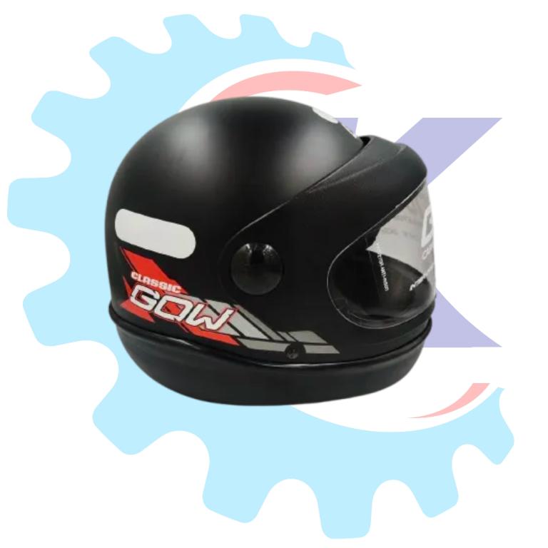 CAPACETE INTERLAGOS CLASSIC TAM. 56 PRETO FOSCO GOW