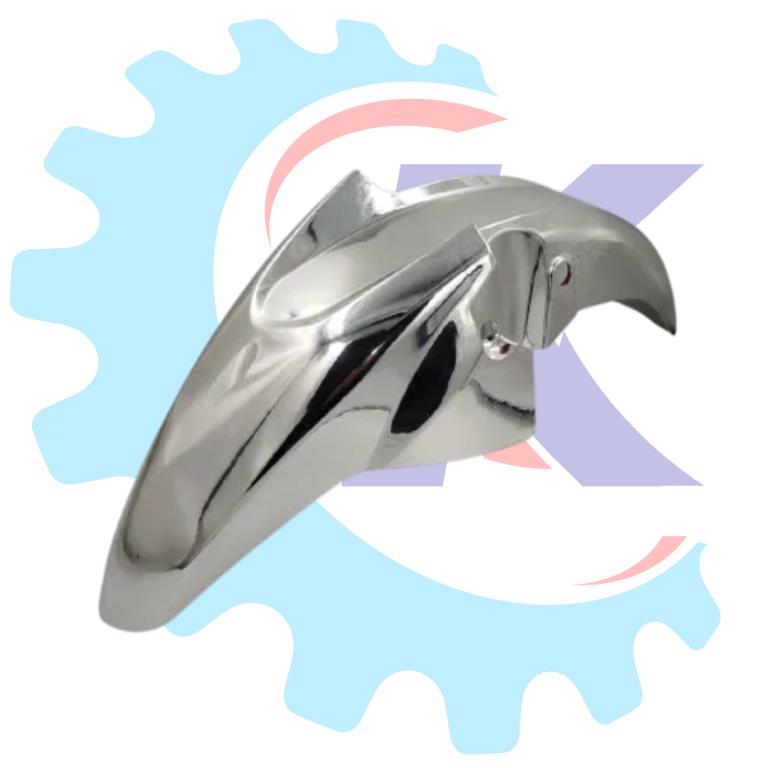 PARALAMA DIANT METALIZADO CROMADO TITAN/FAN 125 14- RR RACING