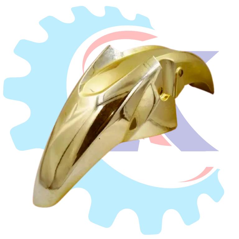 PARALAMA DIANT METALIZADO DOURADO TITAN/FAN 125 14- RR RACING
