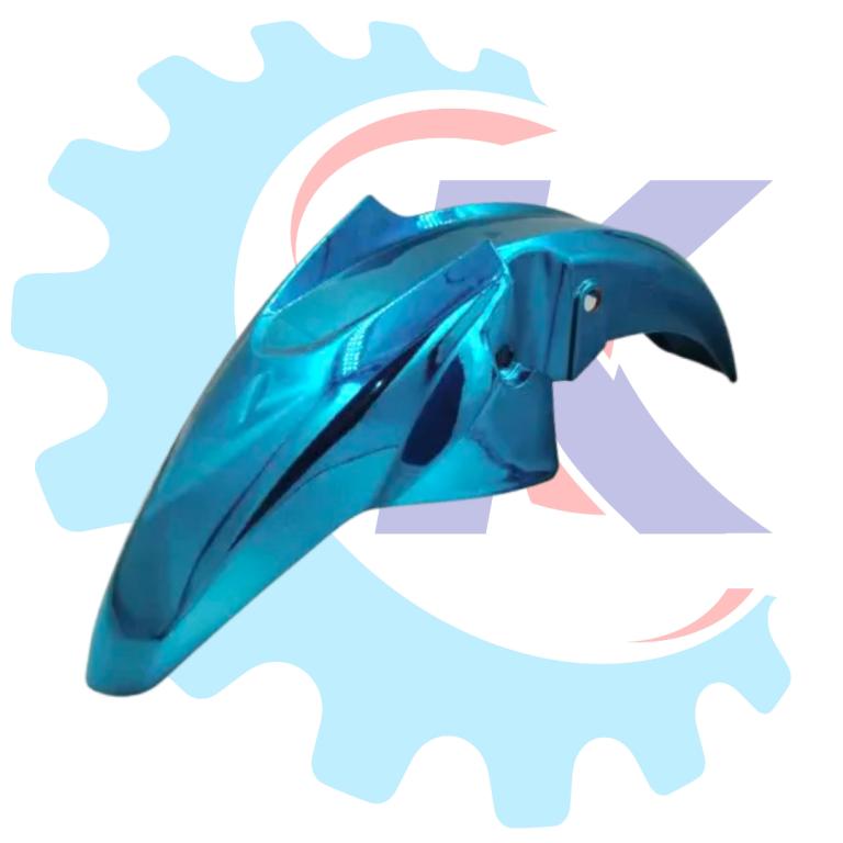 PARALAMA DIANT METALIZADO AZUL TITAN/FAN 125 14- RR RACING