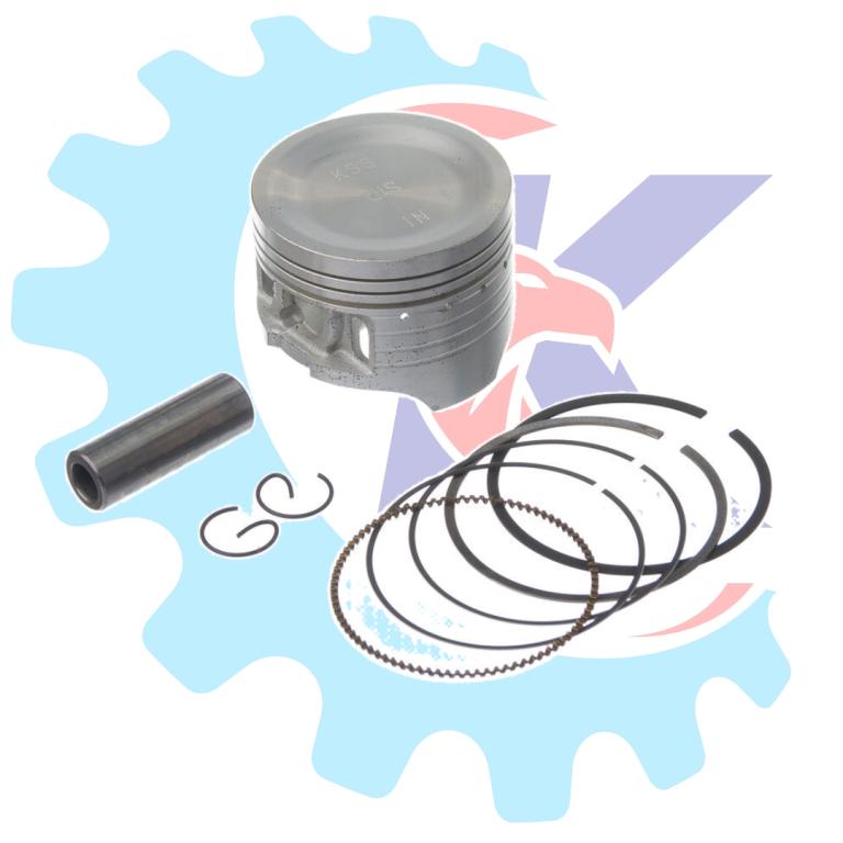 PISTAO+ANEL+PINO+TRAVA FAN 125 09-18/NXR 125 13-15 STD KMP