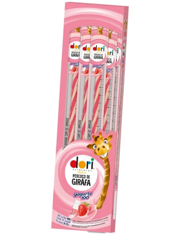 PESC. GIRAFA DORI YOGURTE100 30X30G