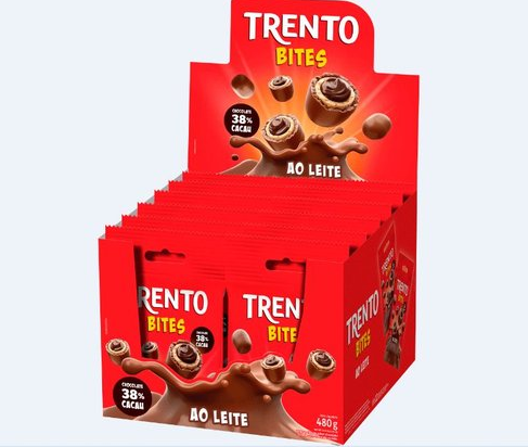TRENTO BITES AO LEITE 12X40G