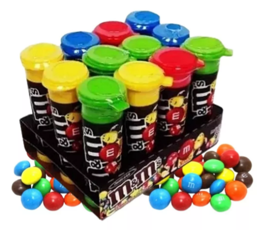 MM'S CHOCOLATE AO LEITE TUBO 12X30G