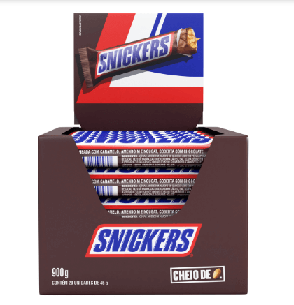 CHOC. SNICKERS ORIGINAL 20X45G