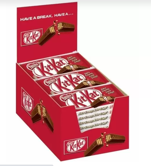 CHOC. NESTLE KIT KAT AO LEITE 24x41.5g